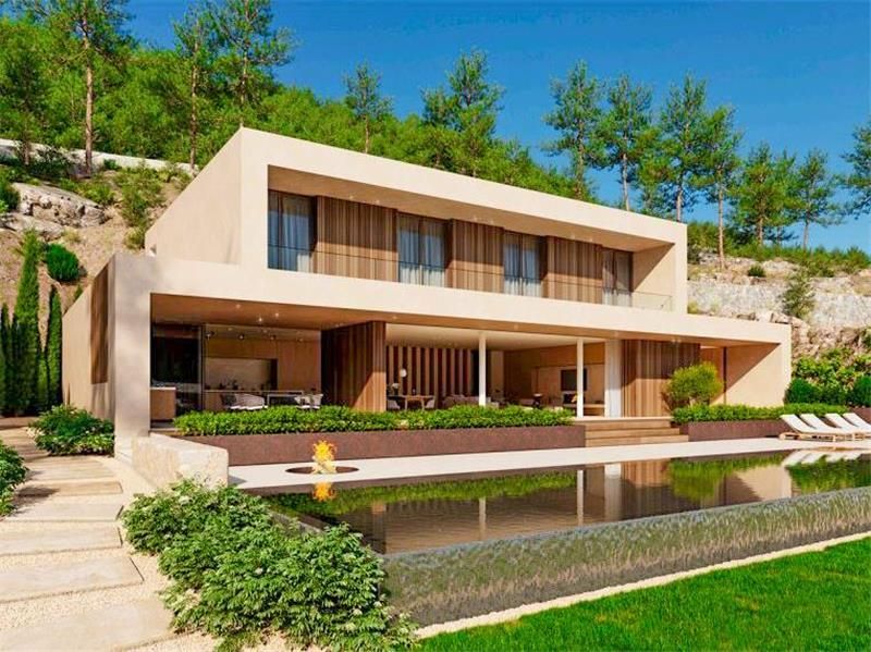 Exterior view of House or chalet for sale in  Palma de Mallorca  with Air Conditioner, Private garden and Parquet flooring