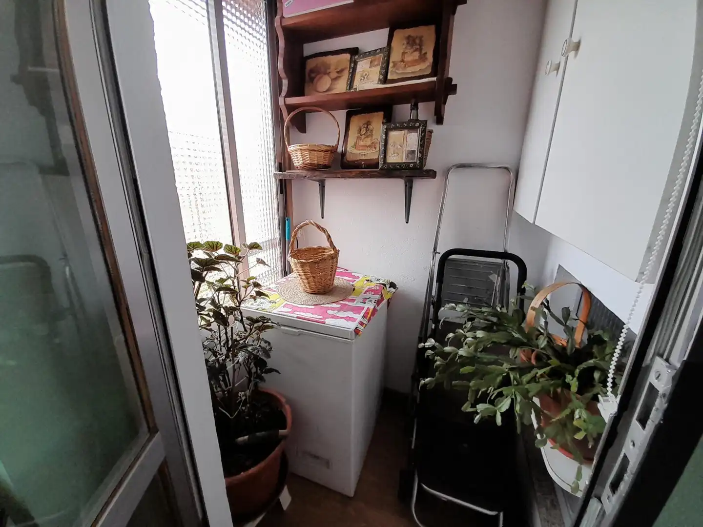 Kitchen of Flat for sale in Ponferrada  with Heating, Storage room and Balcony