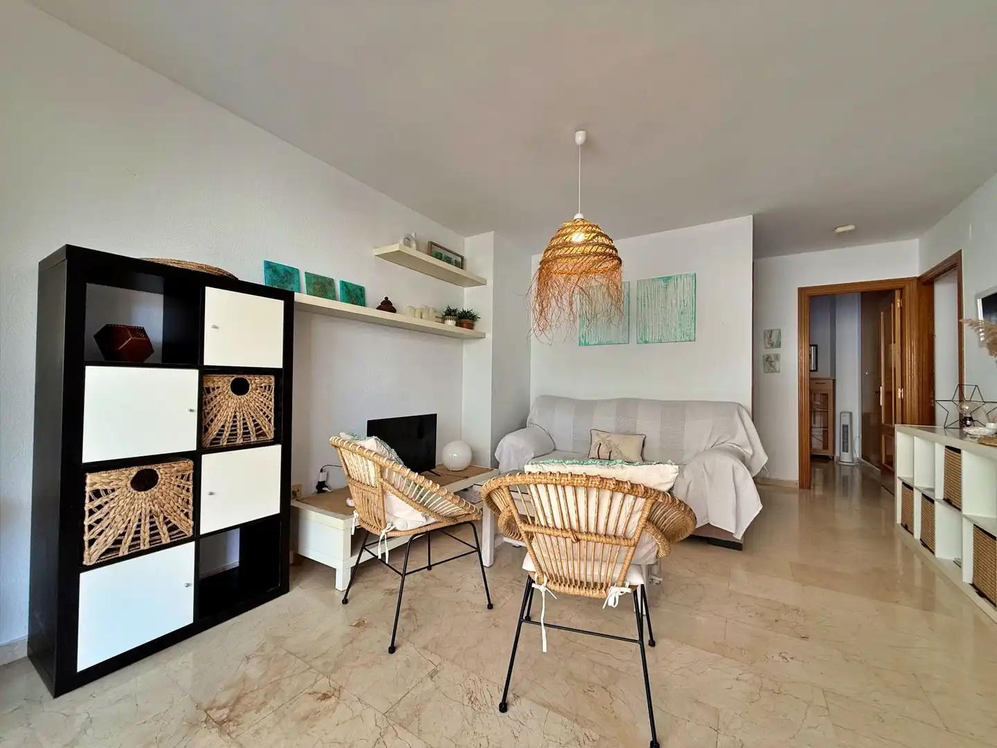 Wohnzimmer von Wohnungen zur Miete in Centro ciudad