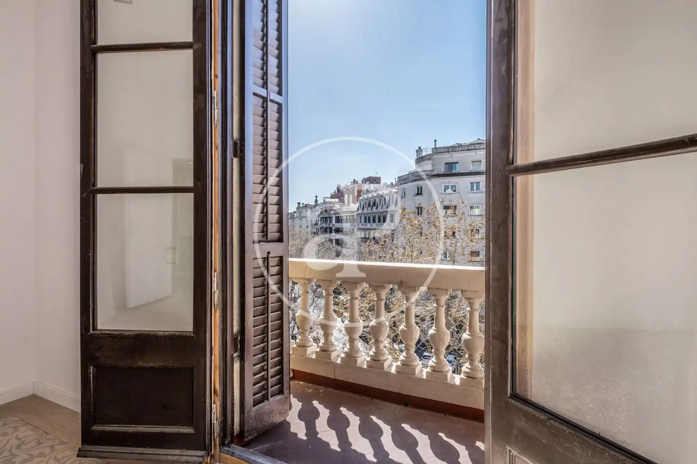 Balcony of Flat for rent in Barcelona  with Air Conditioner, Heating and Balcony