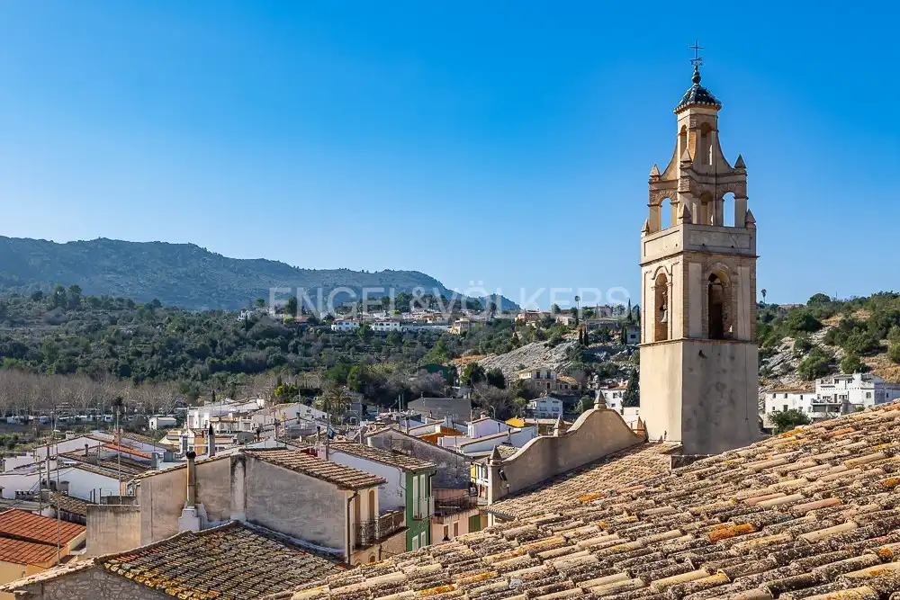 Exterior view of Houses for sale in La Vall de Laguar  with Air Conditioner, Heating and Terrace