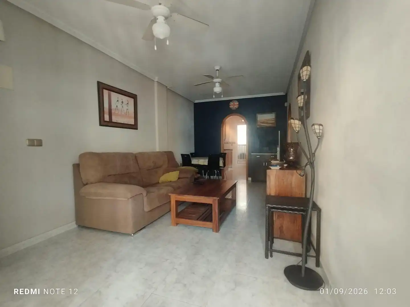 Wohnzimmer von Wohnungen zum Verkauf in Elche / Elx mit Terrasse, Möbliert und Balkon