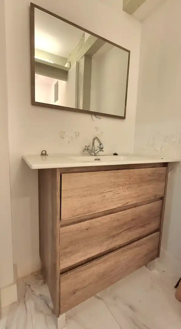 Baño de Local de alquiler en Madrid