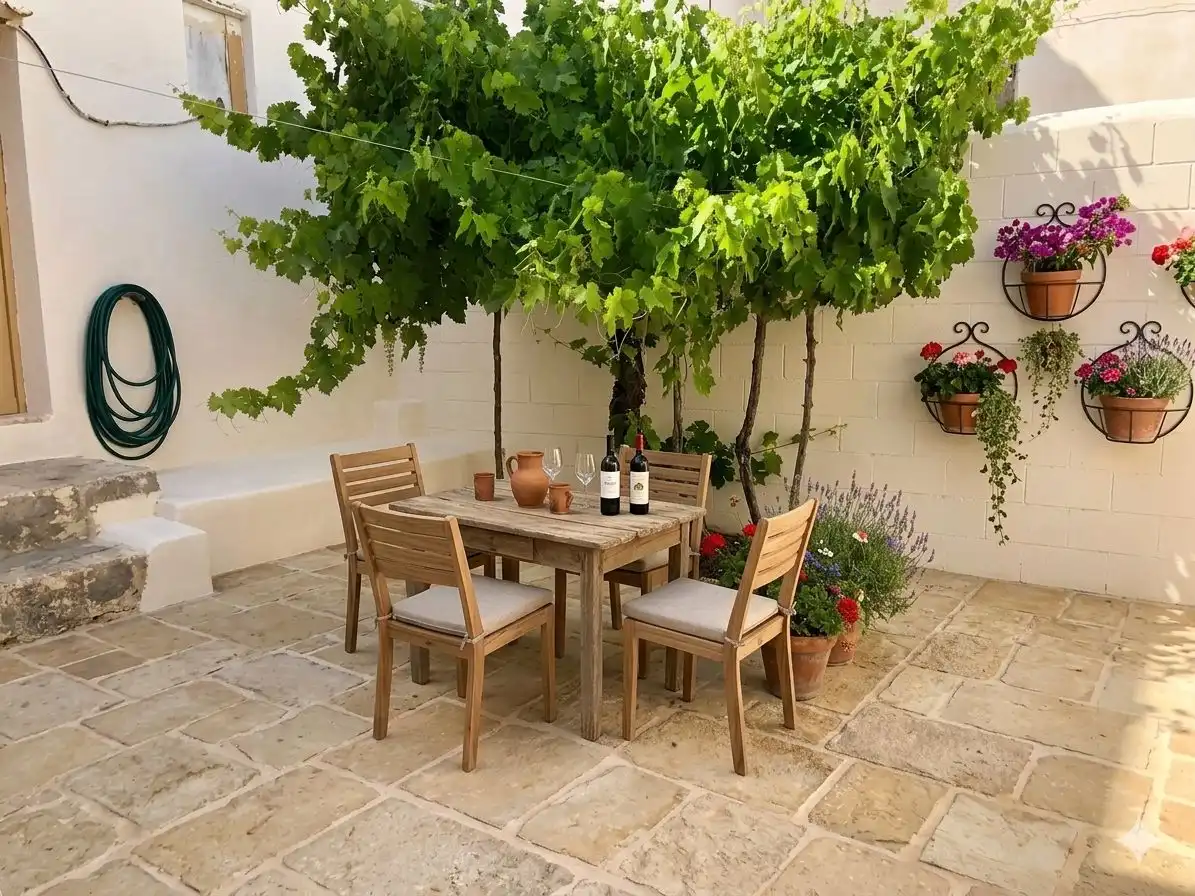 Terrace of Detached homes for sale in Cuevas Bajas  with Private garden