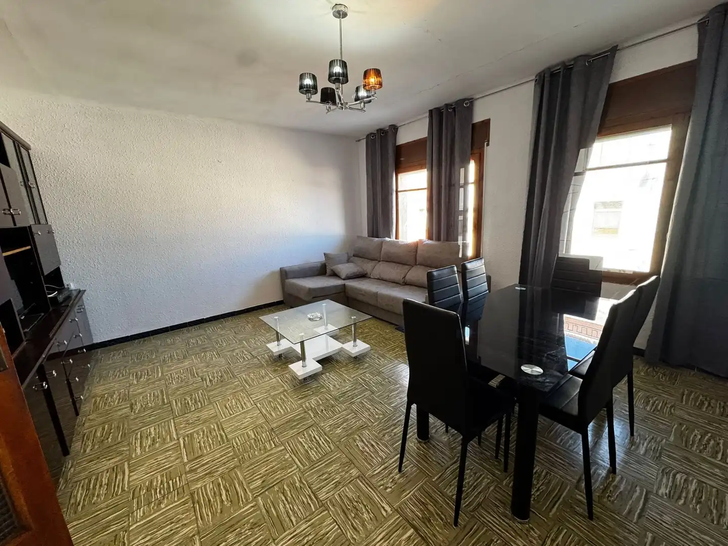 Sala de estar de Piso de alquiler en La Sénia con Amueblado