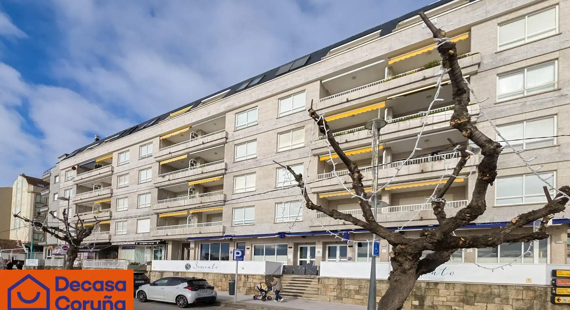Vista exterior de Piso en venta en Sanxenxo con Calefacción, Terraza y Trastero