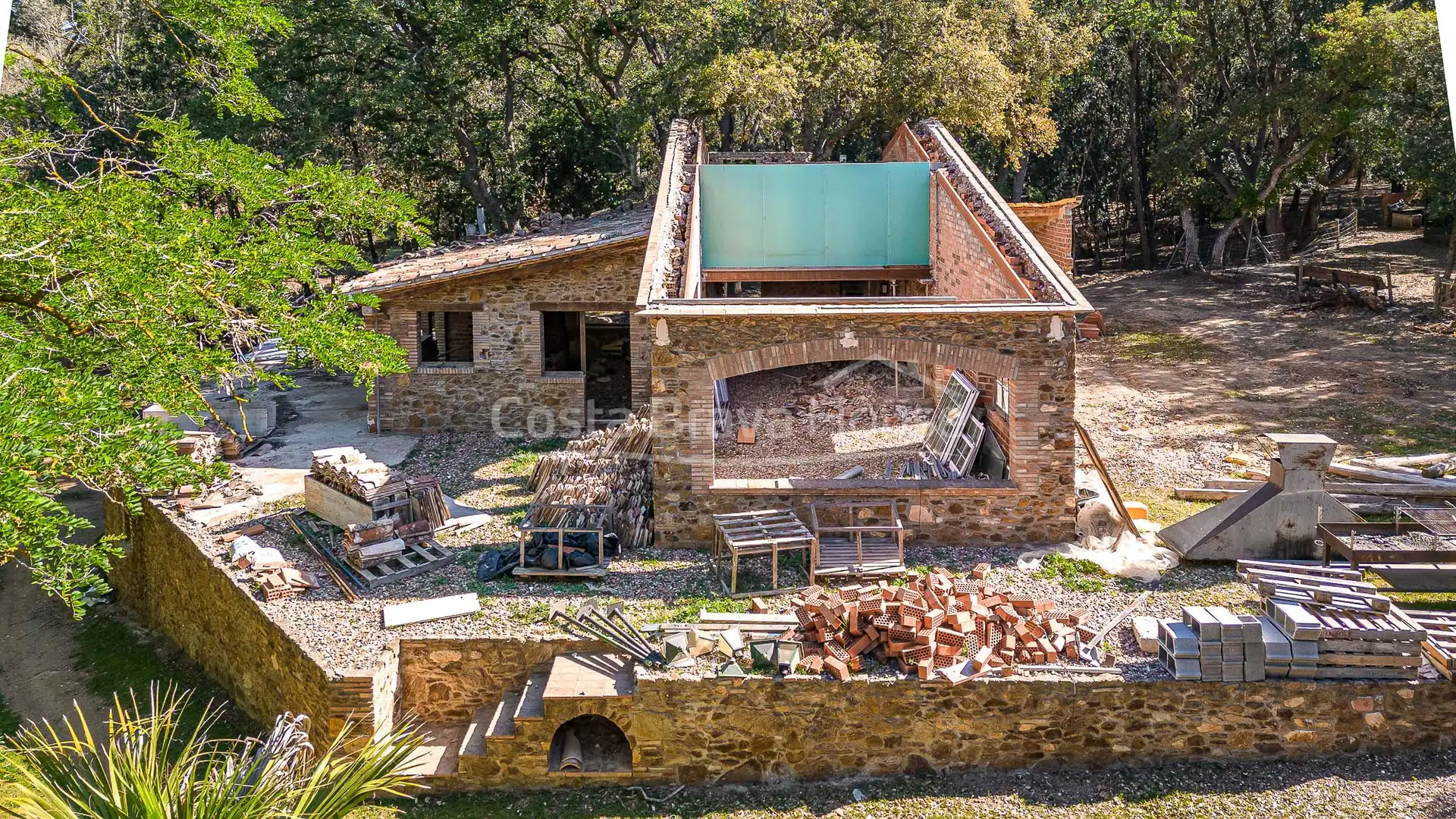 Terraza de Finca rústica en venta en Begur con Calefacción, Jardín privado y Terraza