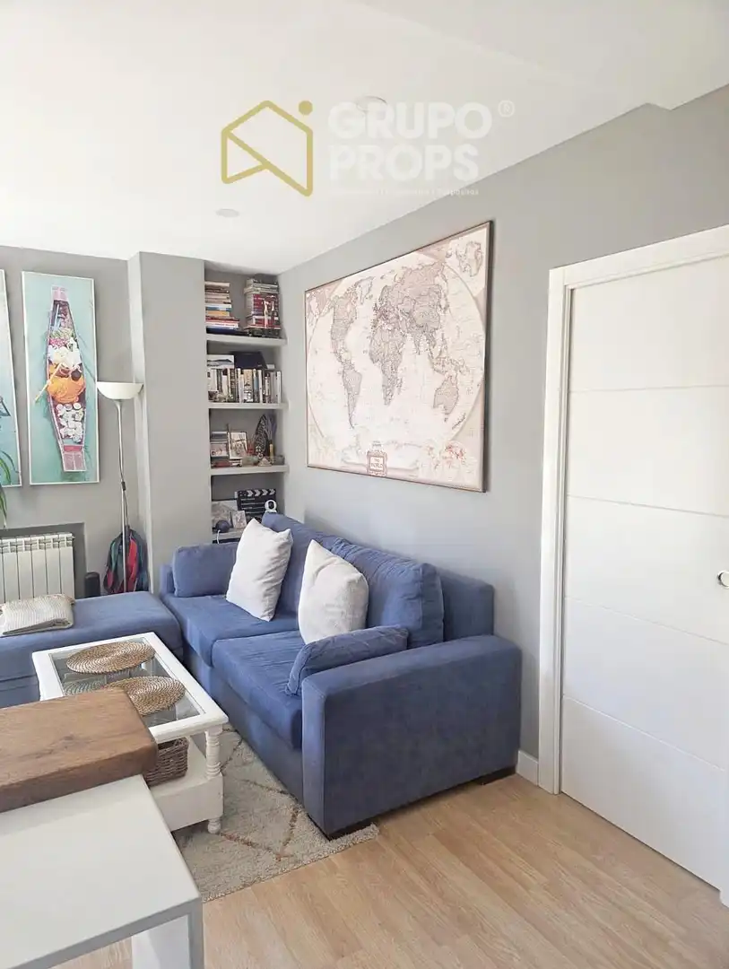 Sala de estar de Apartamento en venta en Madrid con Aire acondicionado, Calefacción y Terraza