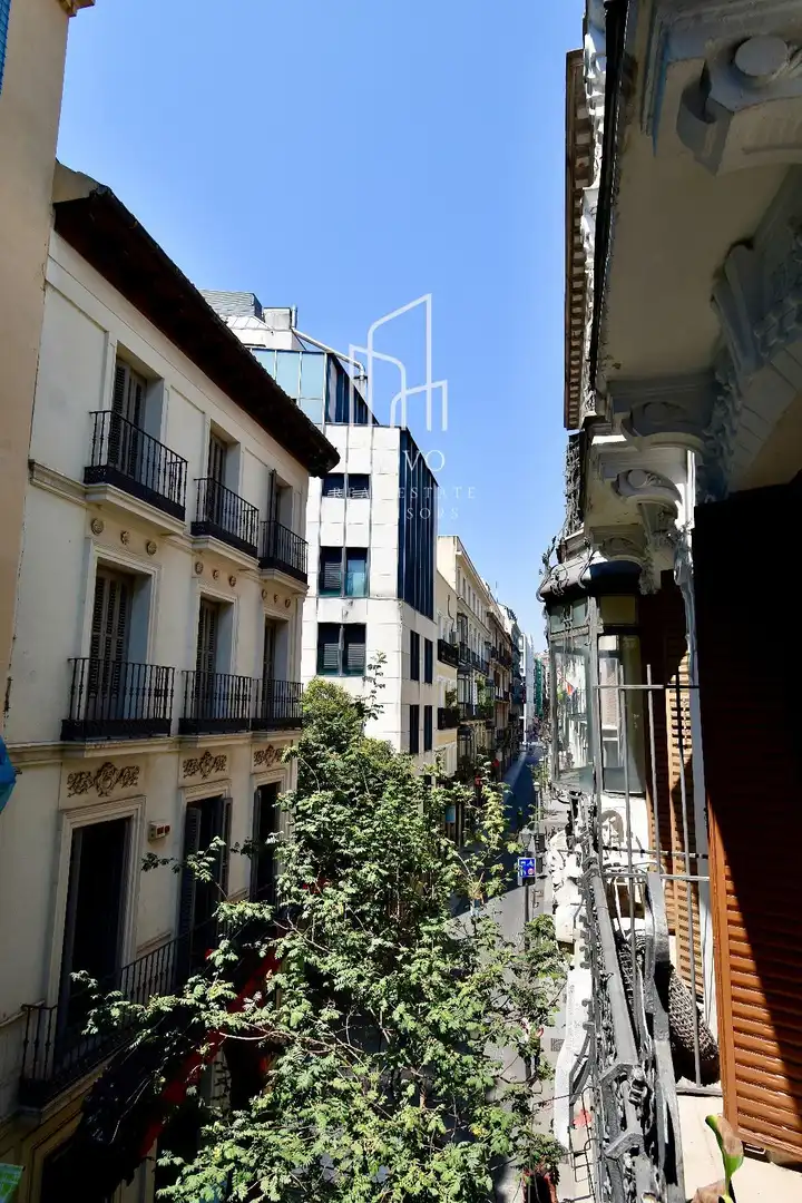 Außenansicht von Wohnung zur Miete in Madrid mit Heizung, Terrasse und Möbliert