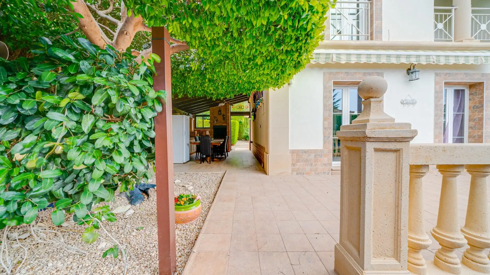 Garten von Haus oder Chalet zum Verkauf in Finestrat mit Klimaanlage, Heizung und Privatgarten
