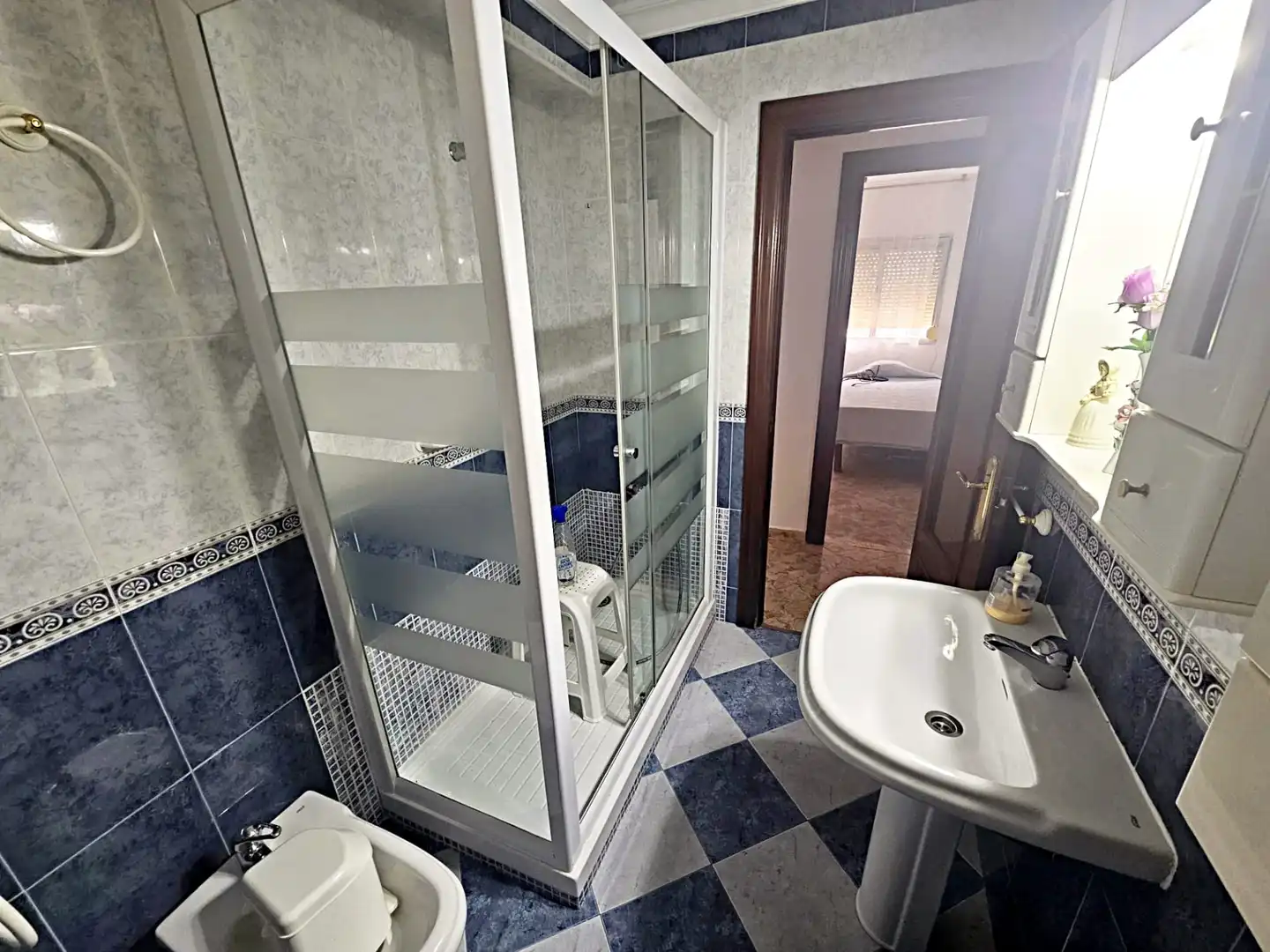 Bathroom of Flat for sale in Málaga  with Furnished