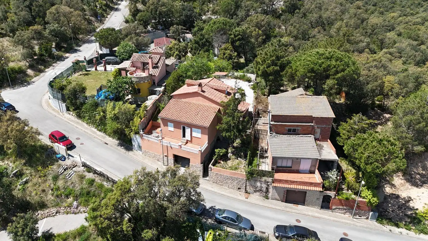 Vista exterior de Casa o xalet en venda en Llagostera amb Jardí privat, Terrassa i Traster