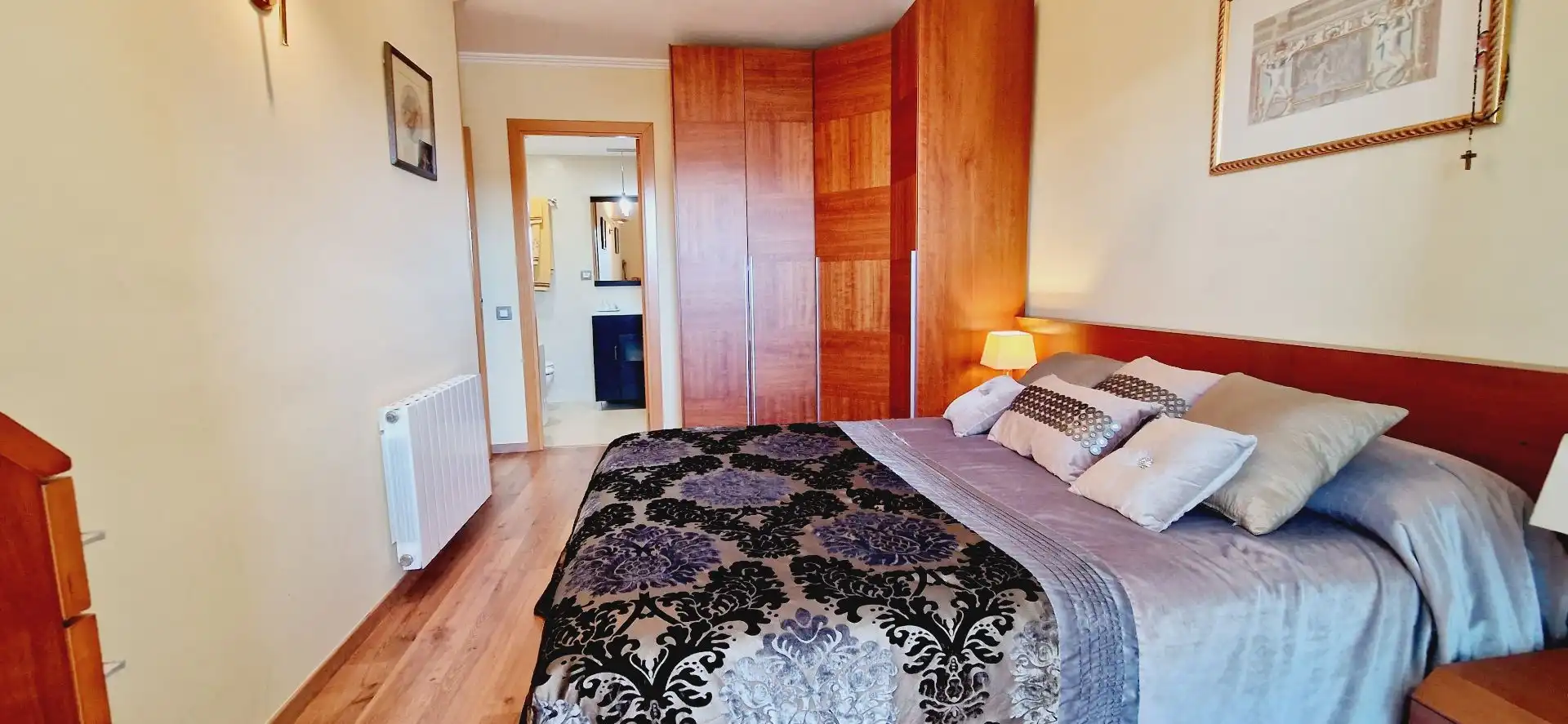 Bedroom of Flat for sale in Cunit  with Air Conditioner, Heating and Terrace