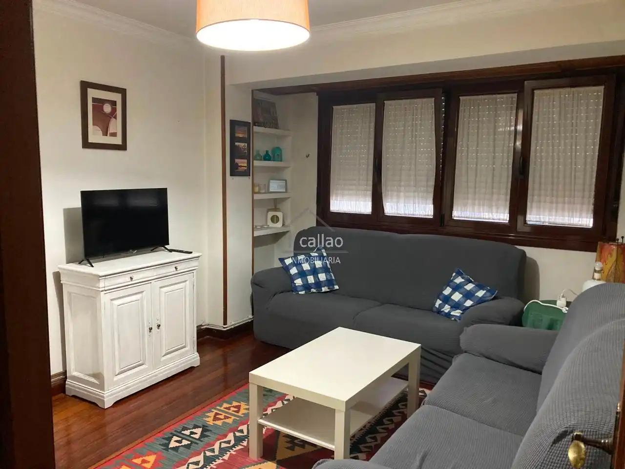 Wohnzimmer von Wohnung zur Miete in Ferrol mit Heizung und Möbliert