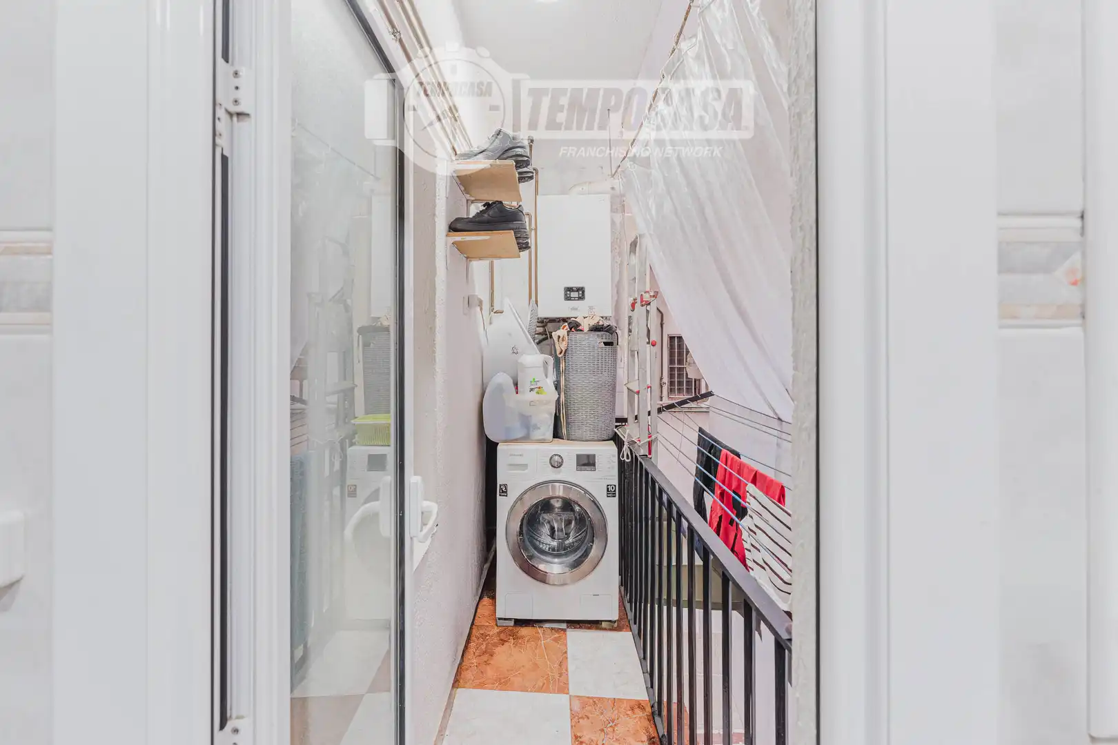 Balcony of Flat for sale in Barcelona  with Air Conditioner, Heating and Balcony