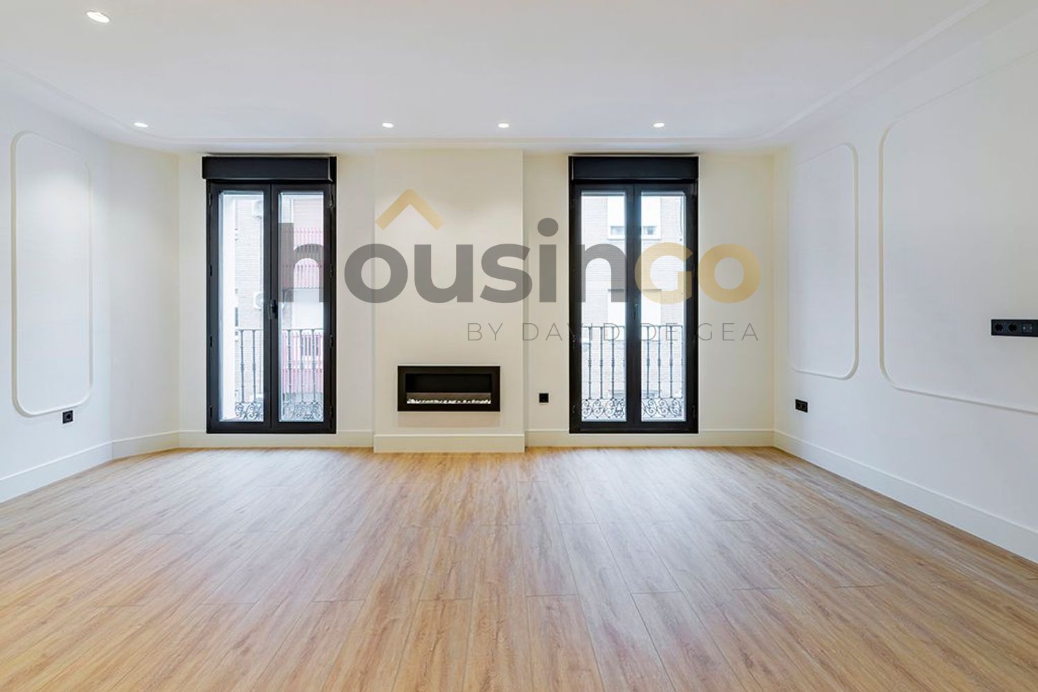 Living room of Flat for sale in  Madrid Capital  with Air Conditioner, Heating and Terrace