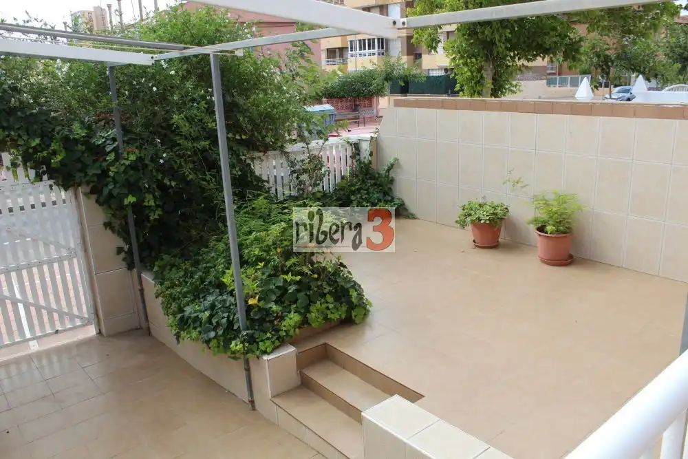 Terrasse von Wohnung zum Verkauf in San Javier mit Klimaanlage, Terrasse und Balkon