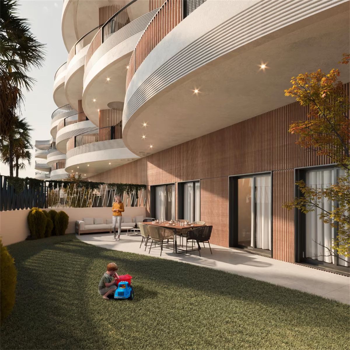 Terrassa de Planta baixa en venda en Málaga Capital amb Jardí privat, Terrassa i Piscina
