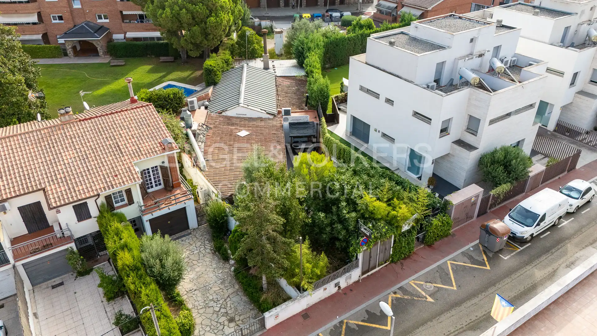 Vista exterior de Residencial en venda en Sant Quirze del Vallès
