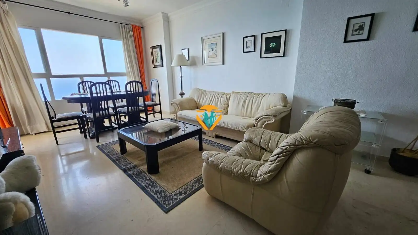 Living room of Flat for sale in Benidorm  with Terrace, Storage room and Furnished