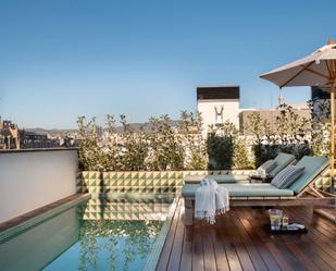 Terrace of Apartment to rent in  Barcelona Capital  with Air Conditioner