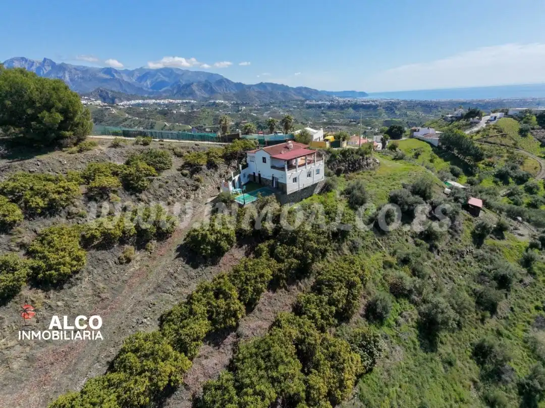 Exterior view of Houses for sale in Torrox  with Air Conditioner, Terrace and Swimming Pool