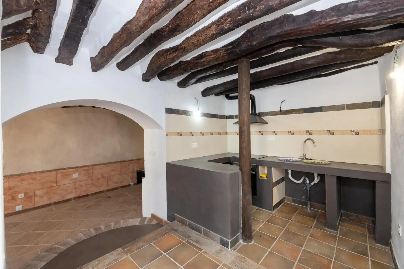 Cocina de Casa adosada en venta en Torvizcón con Terraza