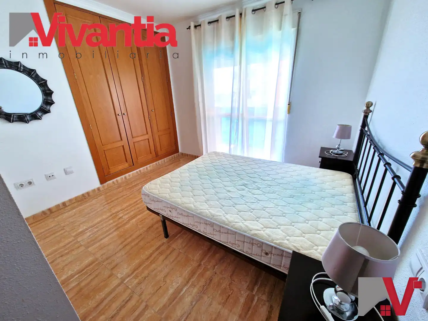 Bedroom of Flat for sale in Lorca  with Air Conditioner, Heating and Terrace