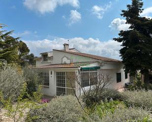 Exterior view of House or chalet for sale in Pontons  with Private garden, Terrace and Swimming Pool