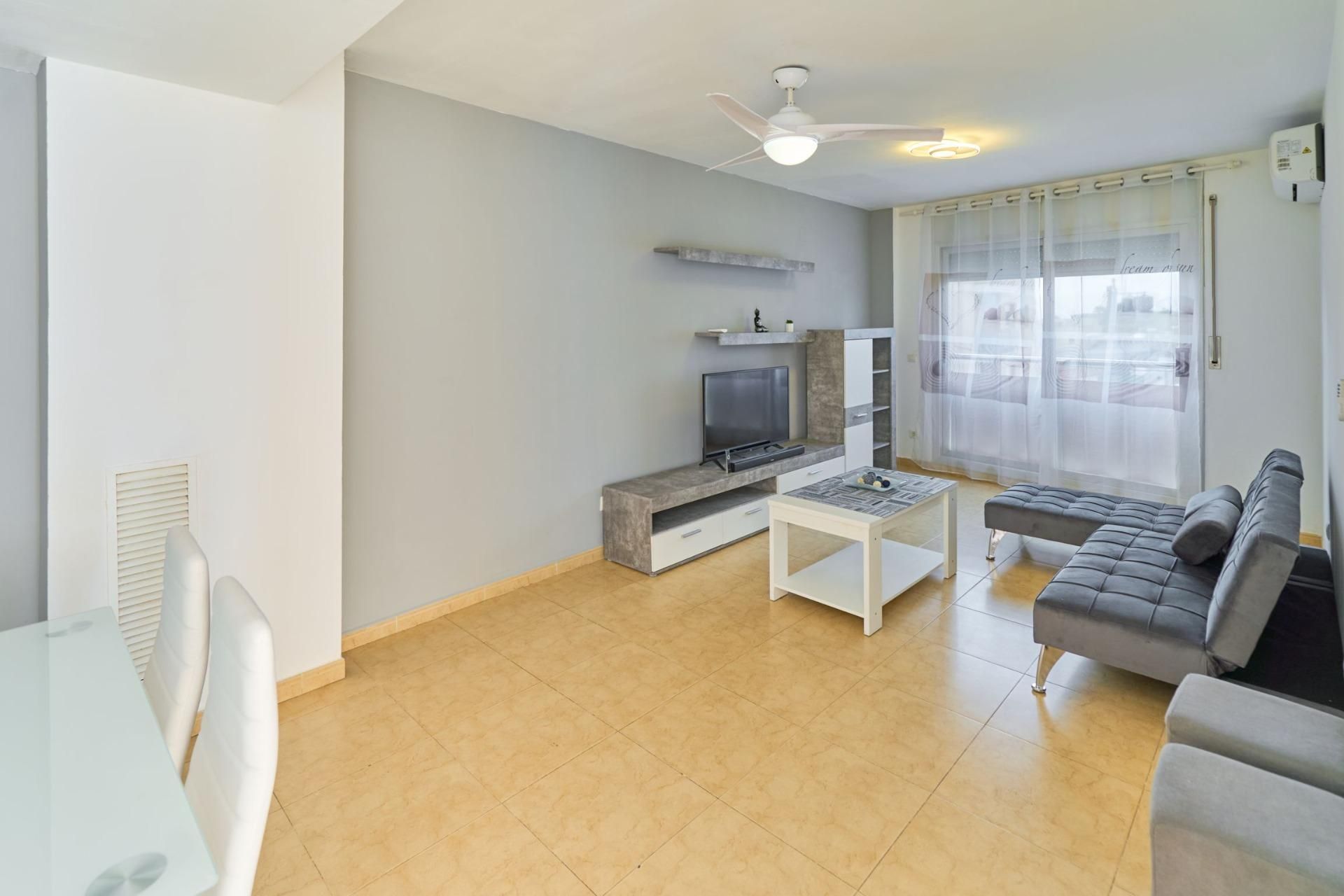 Living room of Flat for sale in Deltebre  with Air Conditioner