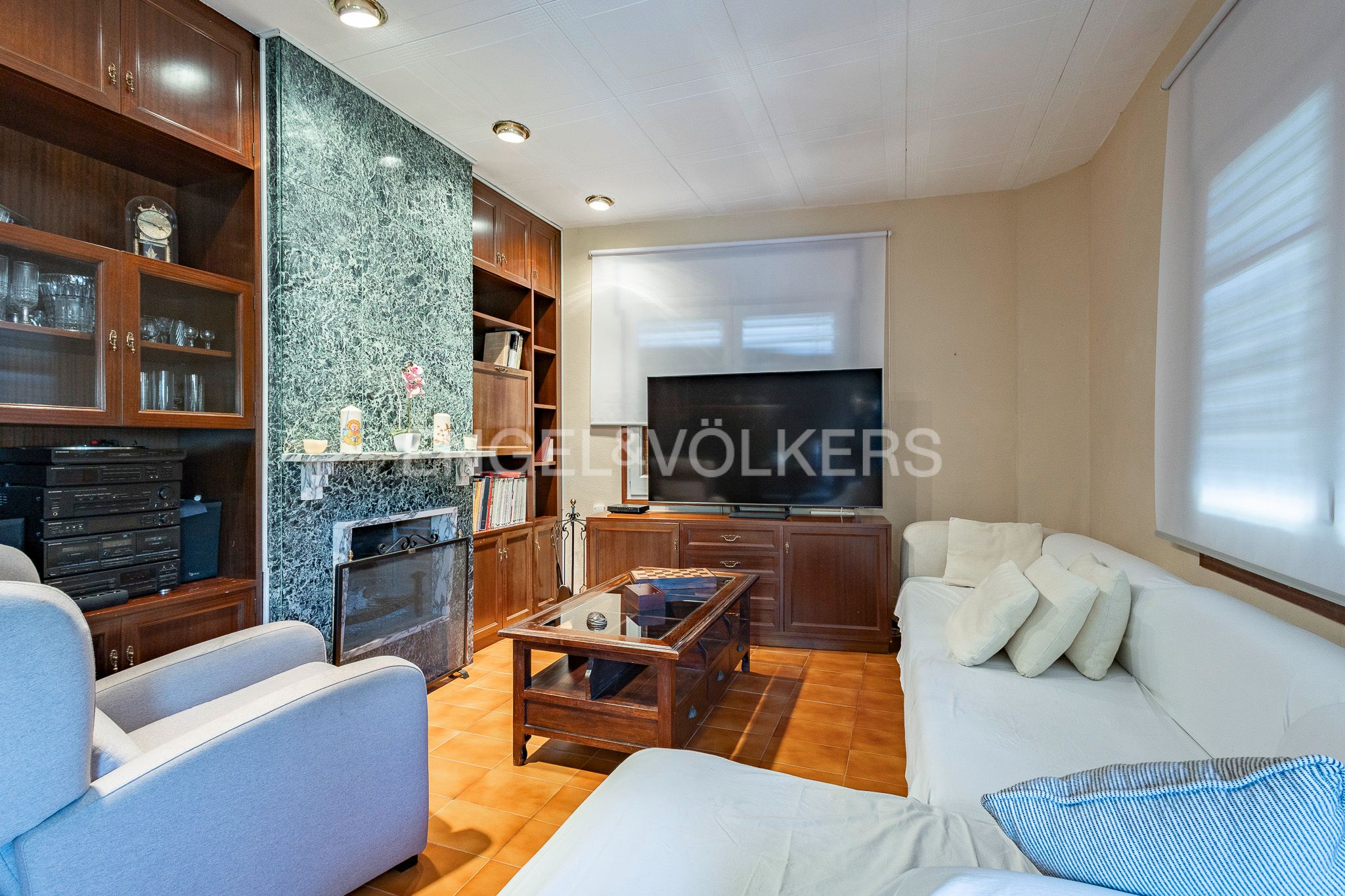 Living room of Apartment for sale in Molins de Rei  with Air Conditioner, Heating and Private garden