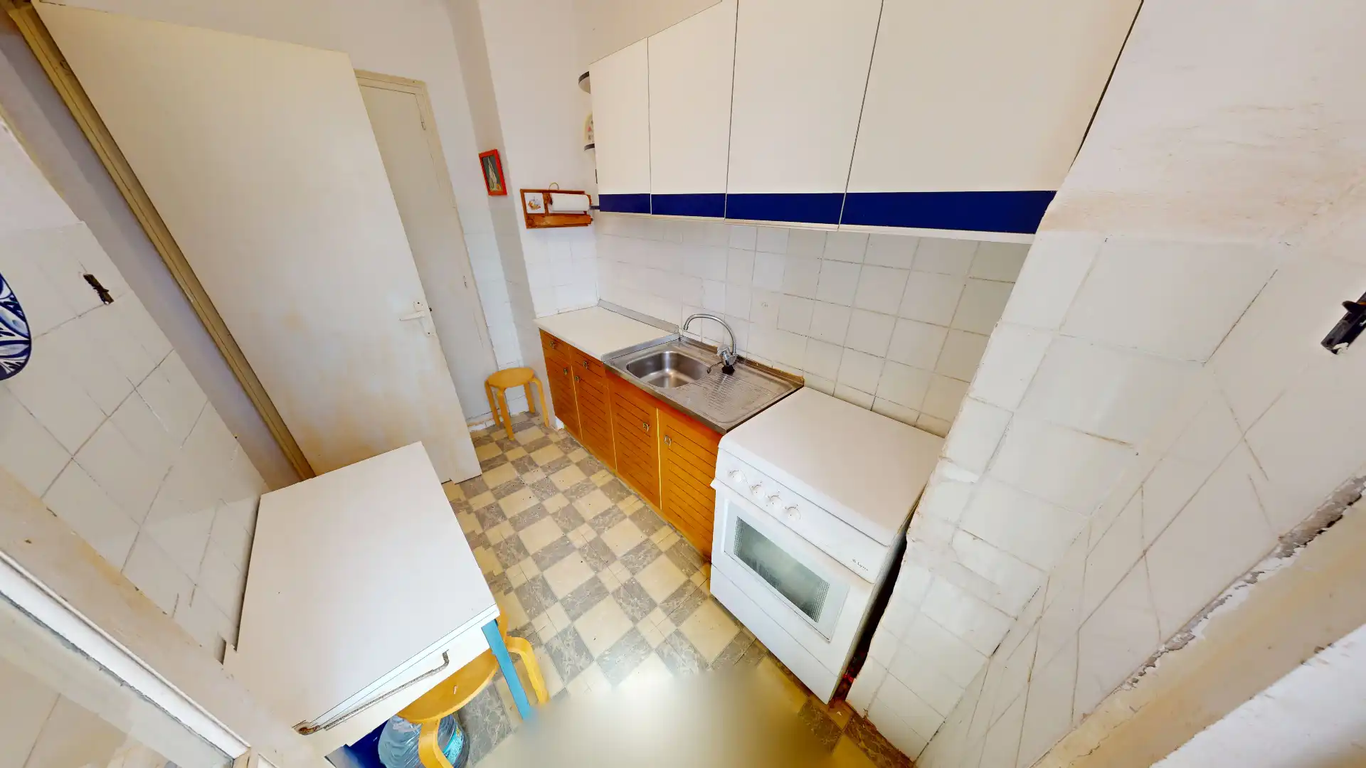 Küche von Wohnung zum Verkauf in El Campello mit Möbliert, Ofen und Waschmaschine
