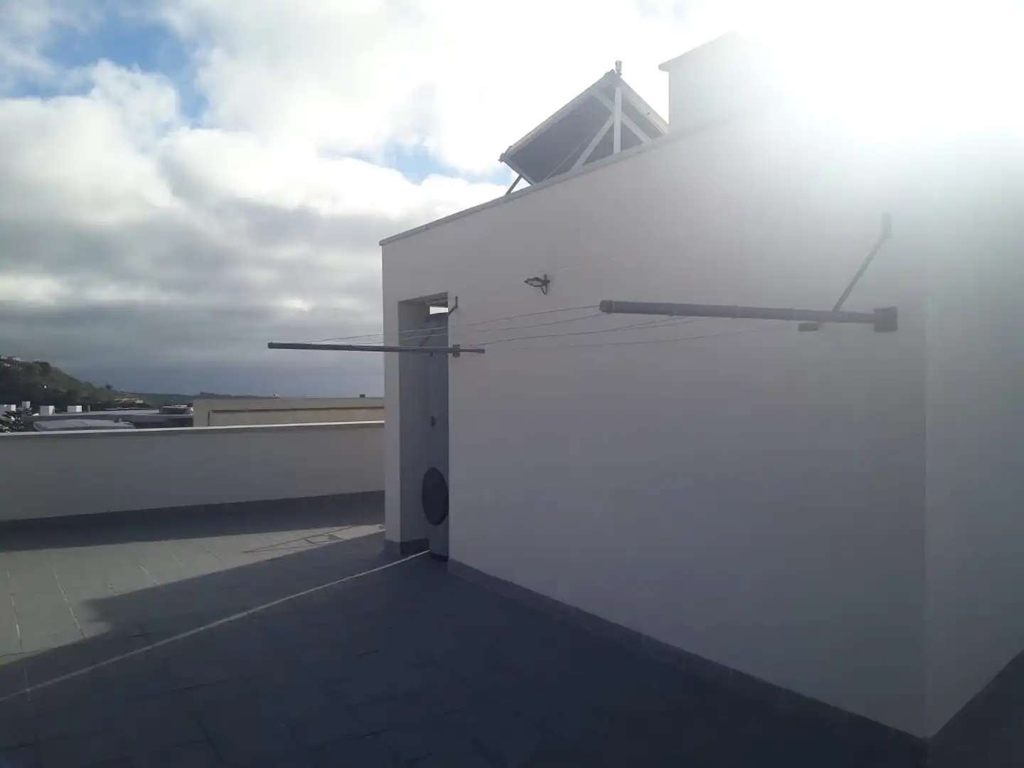 Terrasse von Wohnung zur Miete in San Cristóbal de la Laguna mit Ofen und Waschmaschine