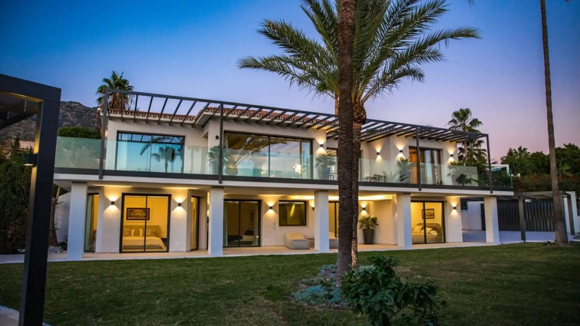 Exterior view of Houses for sale in Marbella  with Air Conditioner, Private garden and Terrace