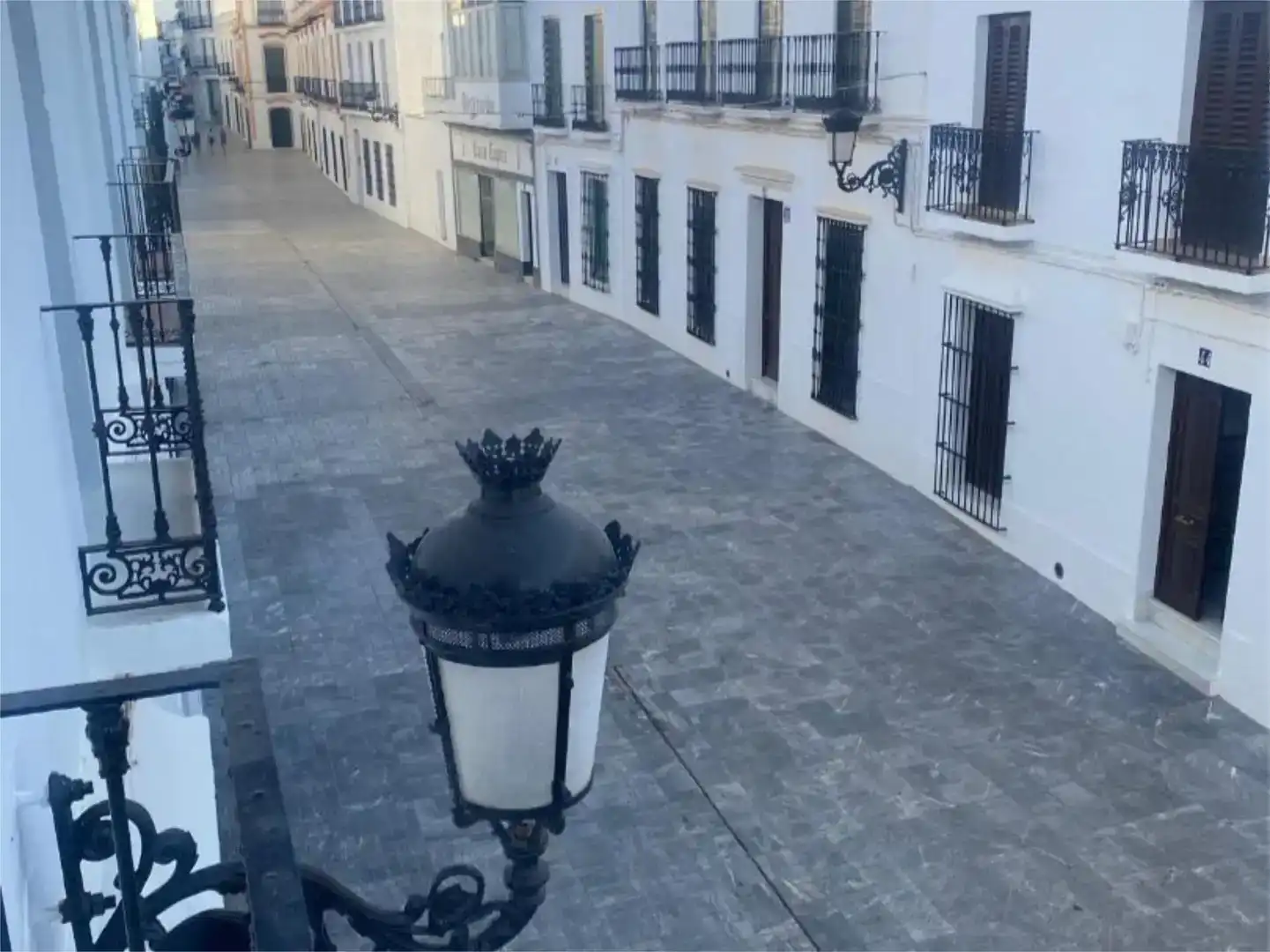 Vista exterior de Planta baixa en venda en Fuente del Maestre amb Jardí privat, Traster i Moblat