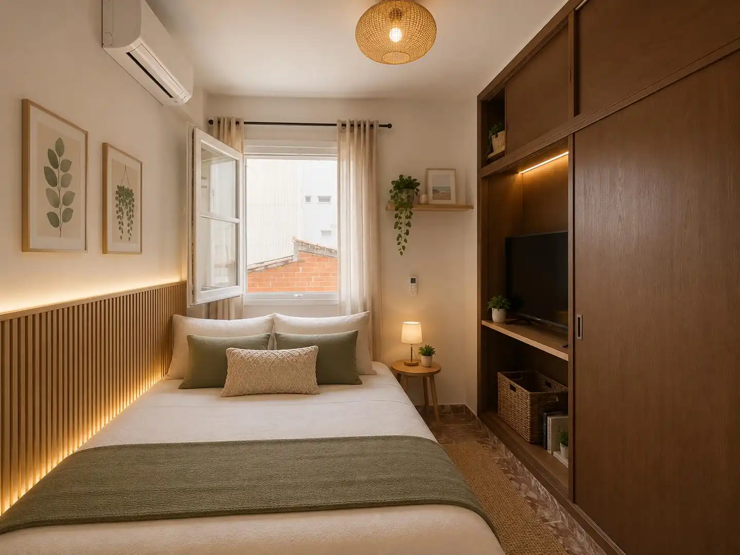 Bedroom of Flat for sale in Figueres  with Storage room, Oven and Balcony