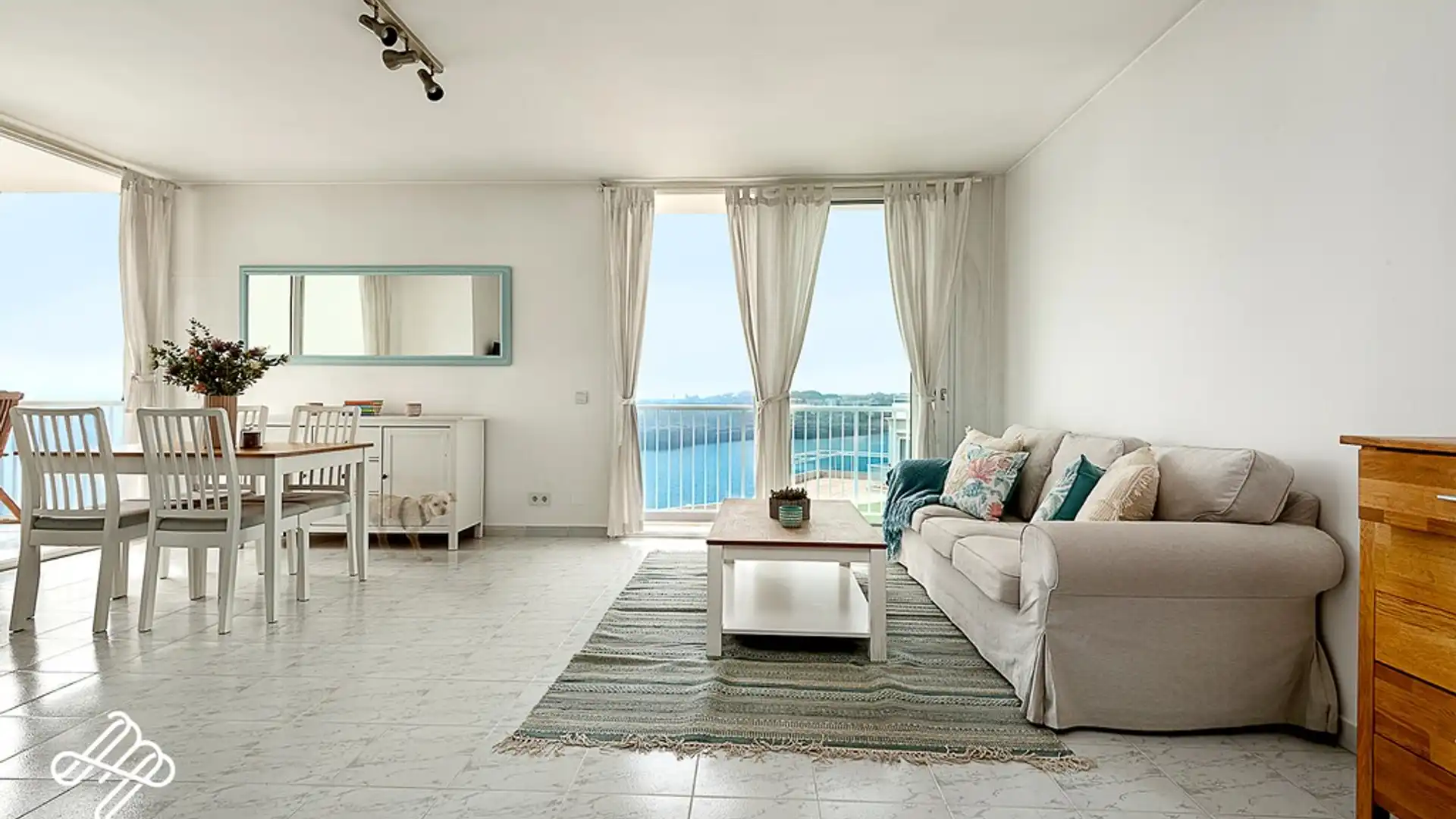 Sala de estar de Piso en venta en Felanitx con Terraza, Trastero y Amueblado