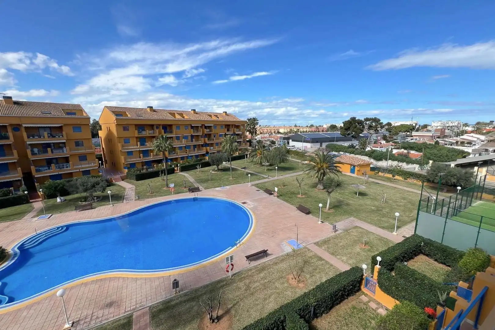Swimming pool of Flat for sale in Dénia  with Heating