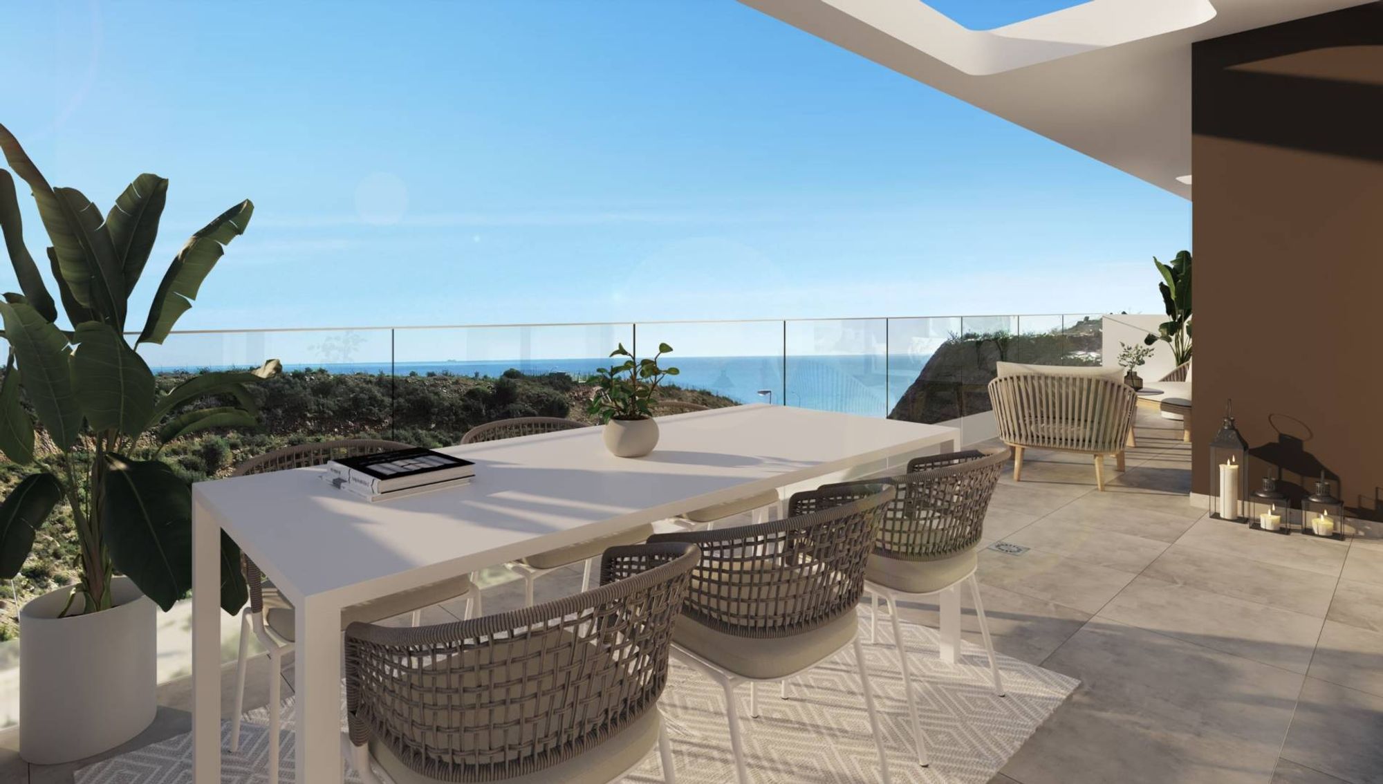 Terrassa de Apartament en venda en Rincón de la Victoria amb Terrassa