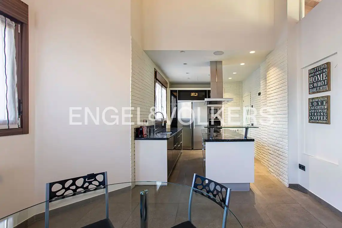 Kitchen of Houses for sale in Gijón   with Air Conditioner, Heating and Private garden
