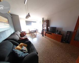 Living room of Flat for sale in Sabadell  with Private garden, Swimming Pool and Balcony