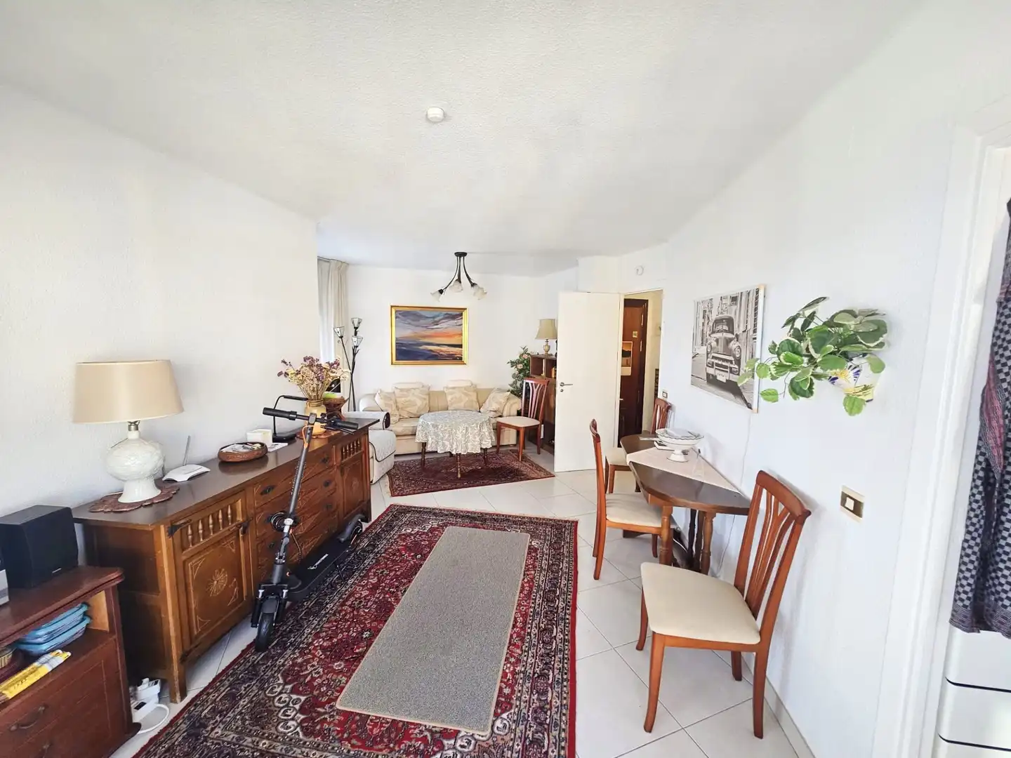 Sala de estar de Apartamento en venta en Torrox con Amueblado y Piscina comunitaria
