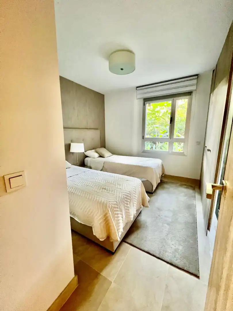Bedroom of Apartments for rent in Marbella  with Air Conditioner, Heating and Furnished