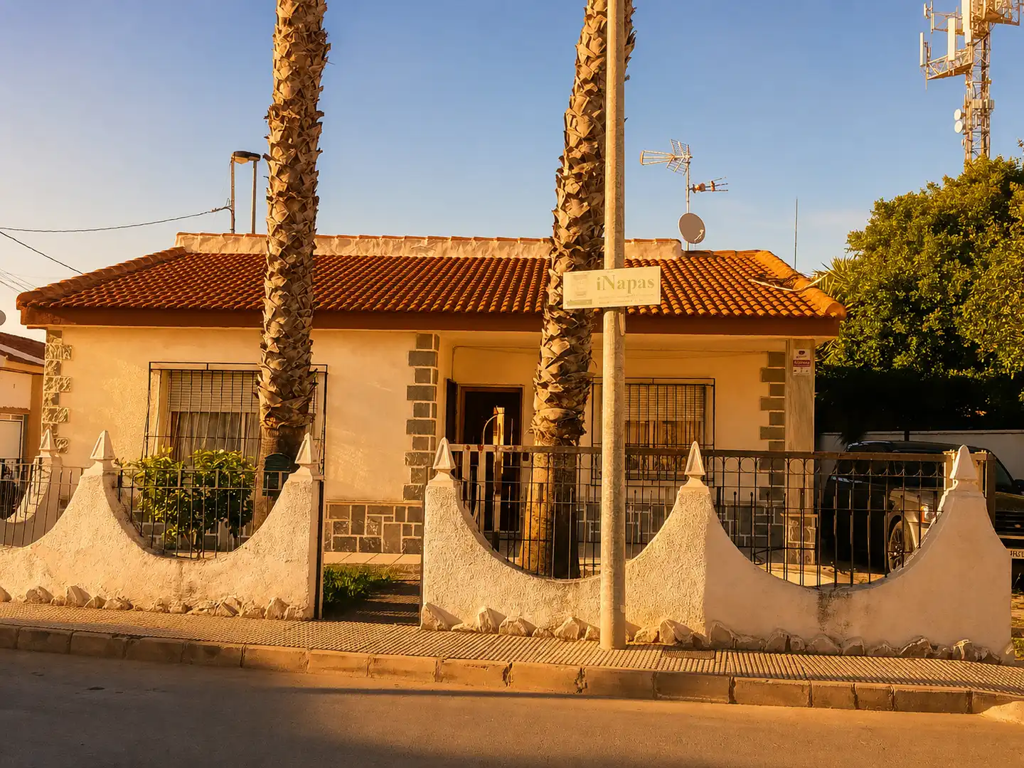 Exterior view of Houses for sale in Cartagena  with Air Conditioner, Private garden and Terrace