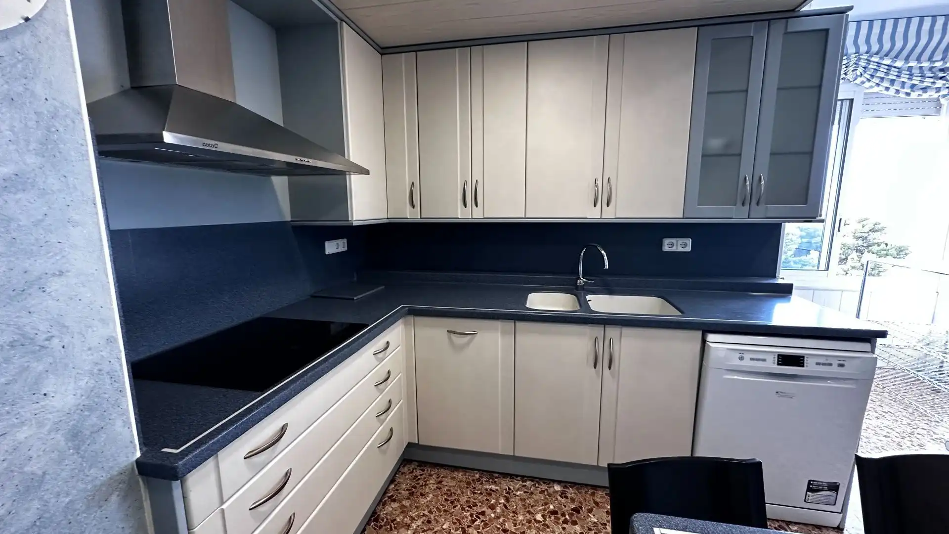 Kitchen of Flat for rent in Tortosa  with Air Conditioner, Terrace and Furnished