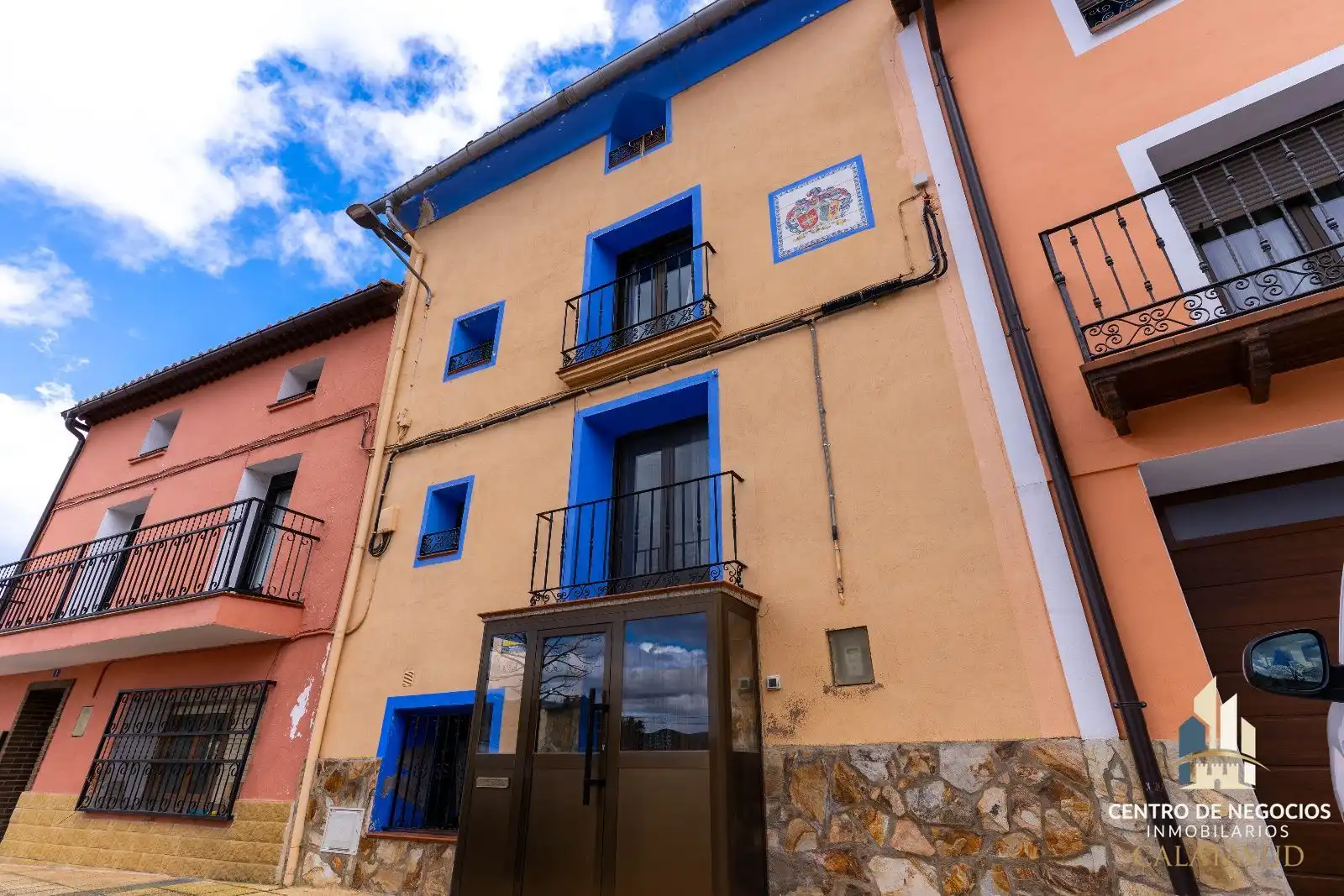 Vista exterior de Casa o xalet en venda en Villalba de Perejil amb Calefacció, Parquet i Terrassa