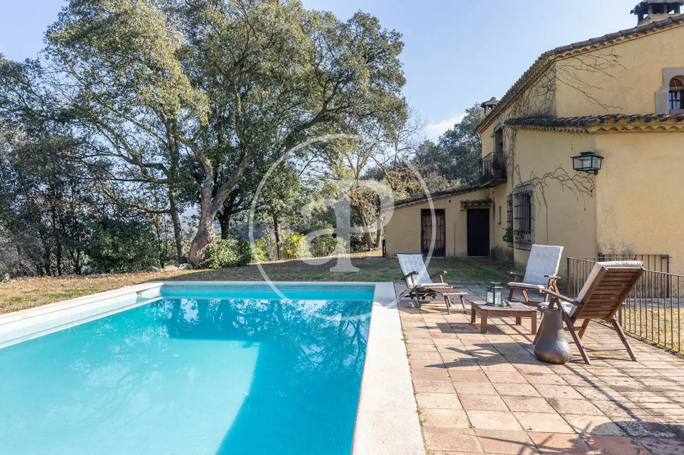 Piscina de Casa o chalet en venta en Vilanova del Vallès con Calefacción, Jardín privado y Terraza