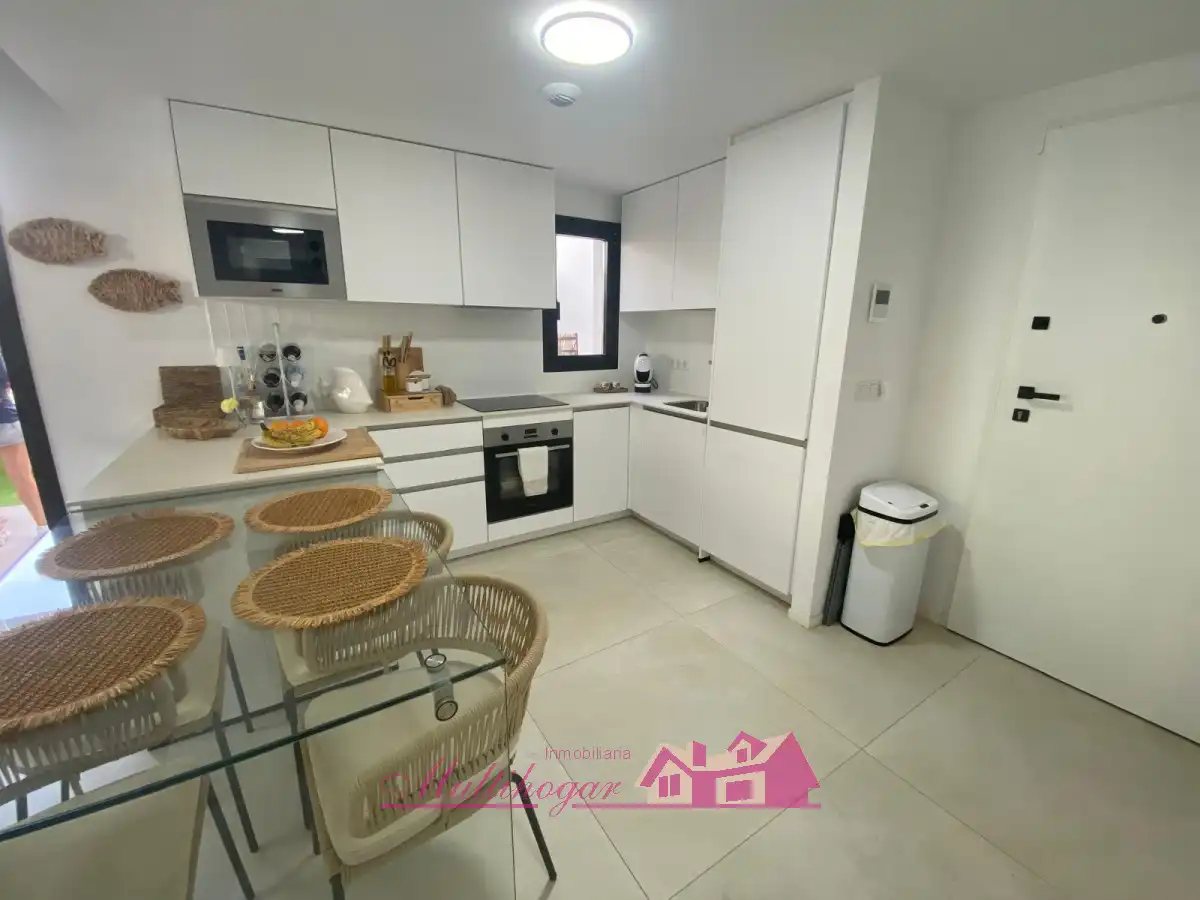Cocina de Planta baja en venta en Sant Antoni de Portmany con Aire acondicionado, Calefacción y Jardín privado