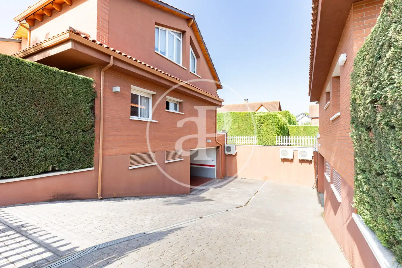 Parking of Houses for sale in Sant Cugat del Vallès  with Air Conditioner, Heating and Private garden