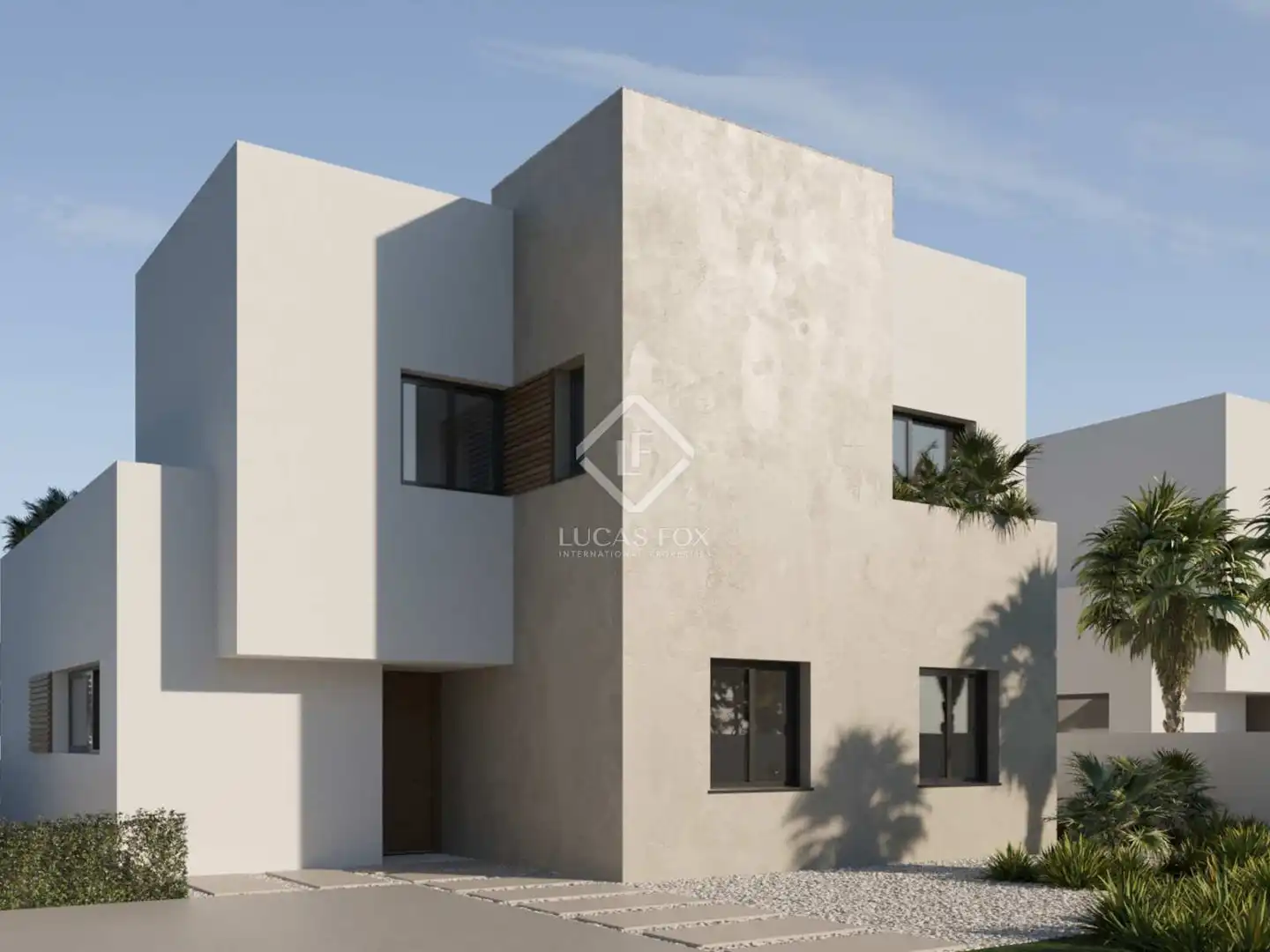 Vista exterior de Casa o xalet en venda en Santa Eulària des Riu amb Aire condicionat, Jardí privat i Terrassa